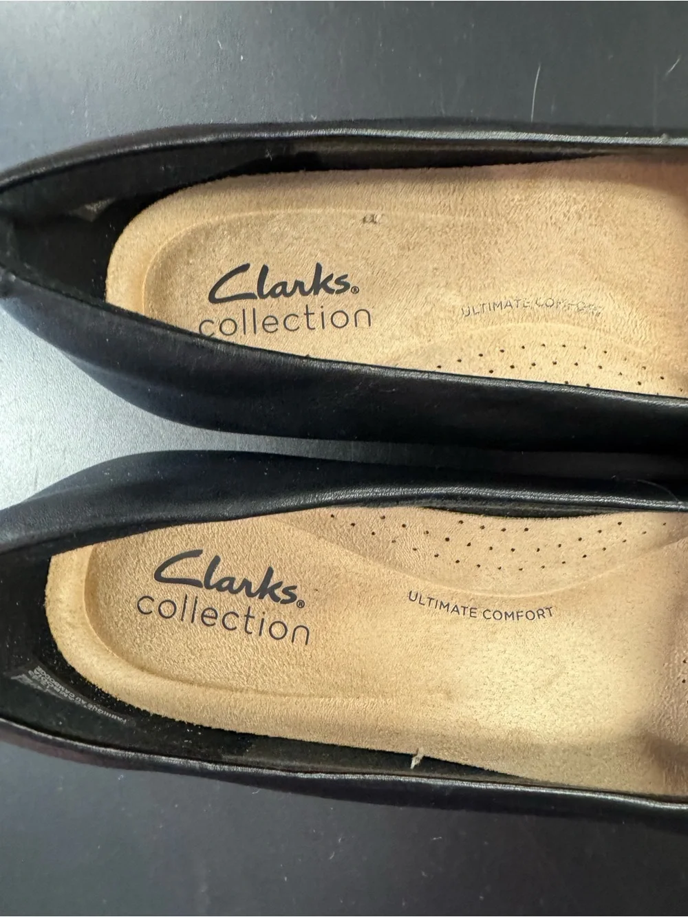 1519 / Clark’s Collection Marilyn Sara Low Block Heels Size 7M